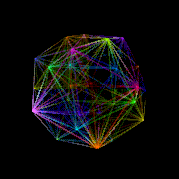 hexelte gamma rotating XW YV, centered on 5-demicube